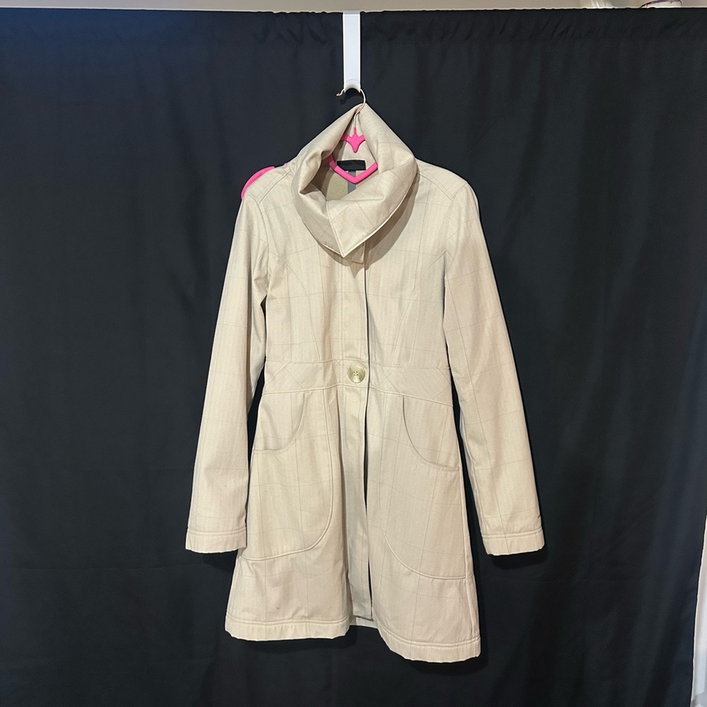 Patagonia Cream Women's Trench Coat